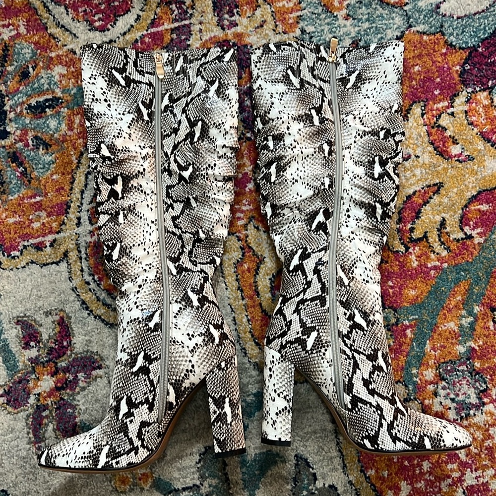 Knee high boots